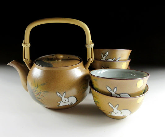 Fukko Gama Harvest Moon Tea Set