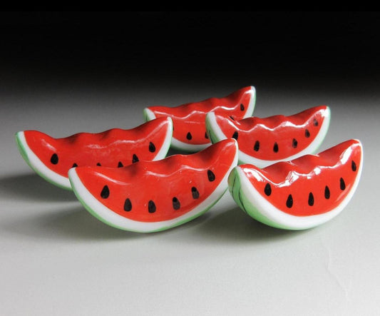 Set of Watermelon Hashioki Chopstick Rests