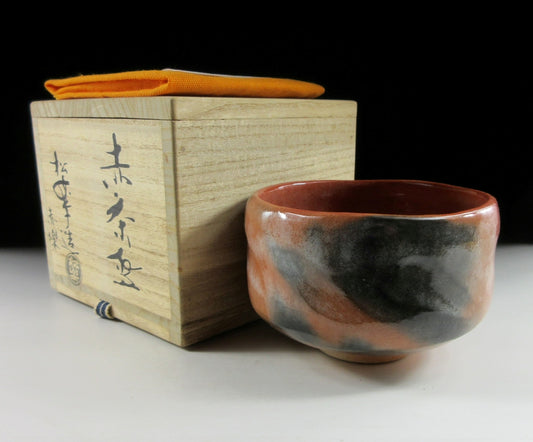 Sasaki Shoraku Aka-Raku Chawan