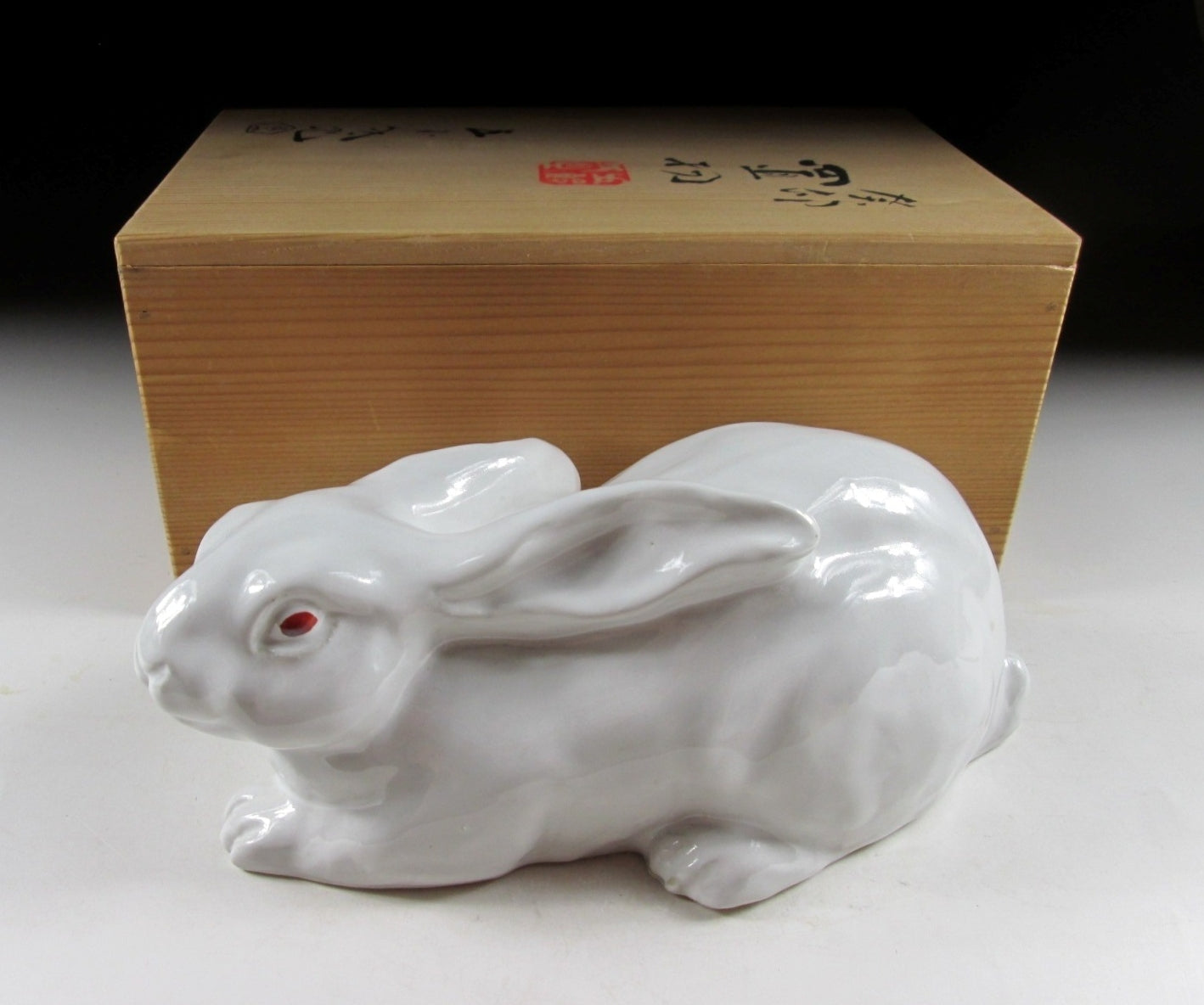 Asami Rabbit Asami Gorosuke IV Rabbit Okimono – Kominka Zakka