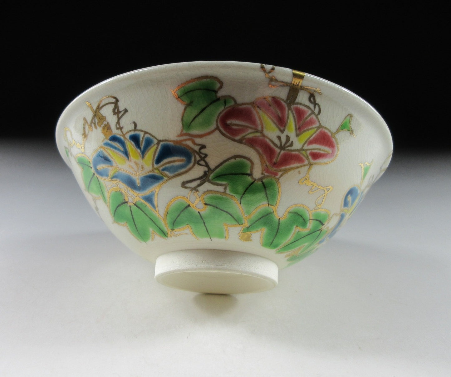 Kawazoe Juraku II Morning Glory Chawan