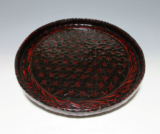 Rantai Shikki Lacquerware Tray