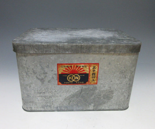 Tokyo Kono Brand Tinplate Box