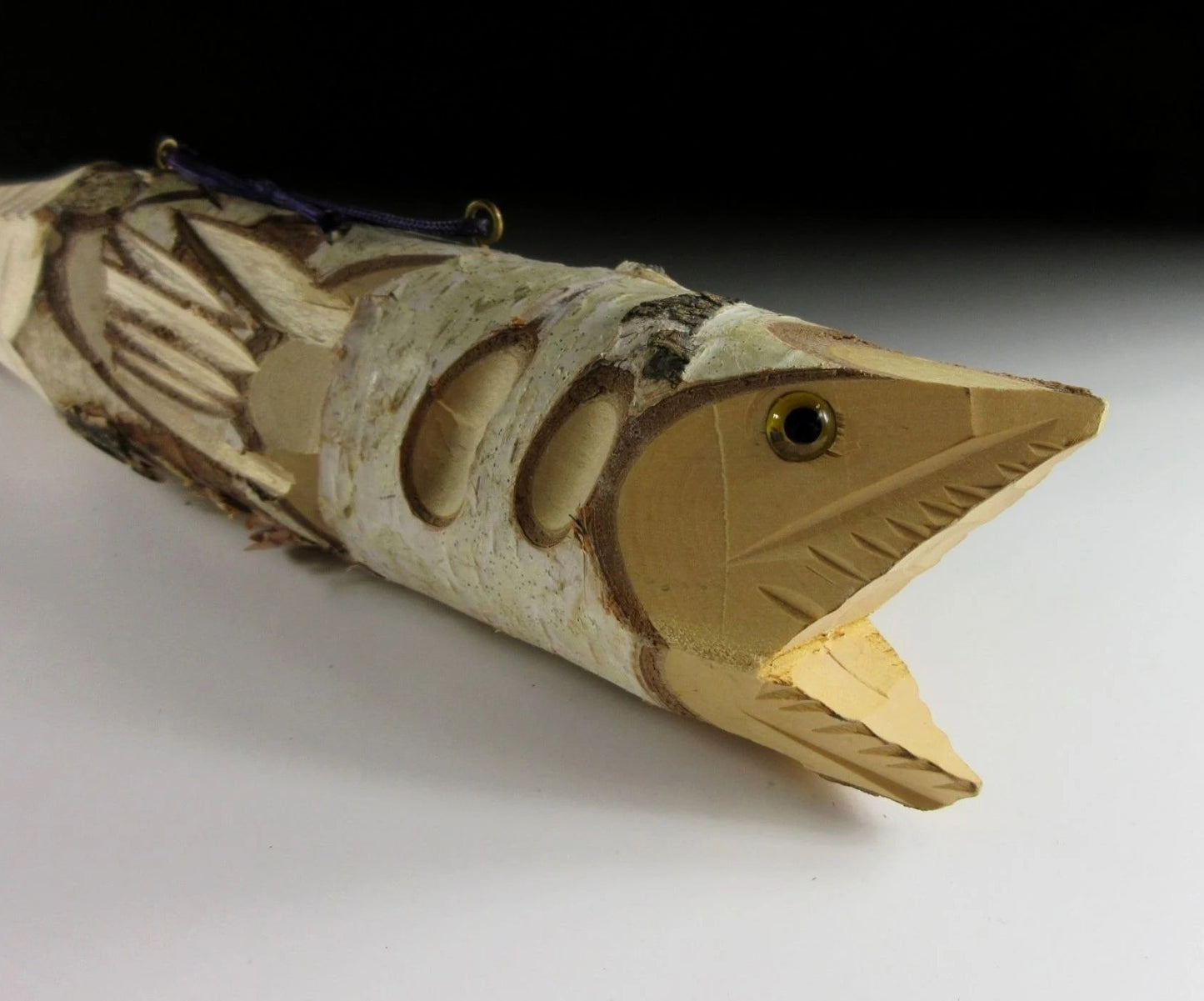 Wooden Fish Ornament #2