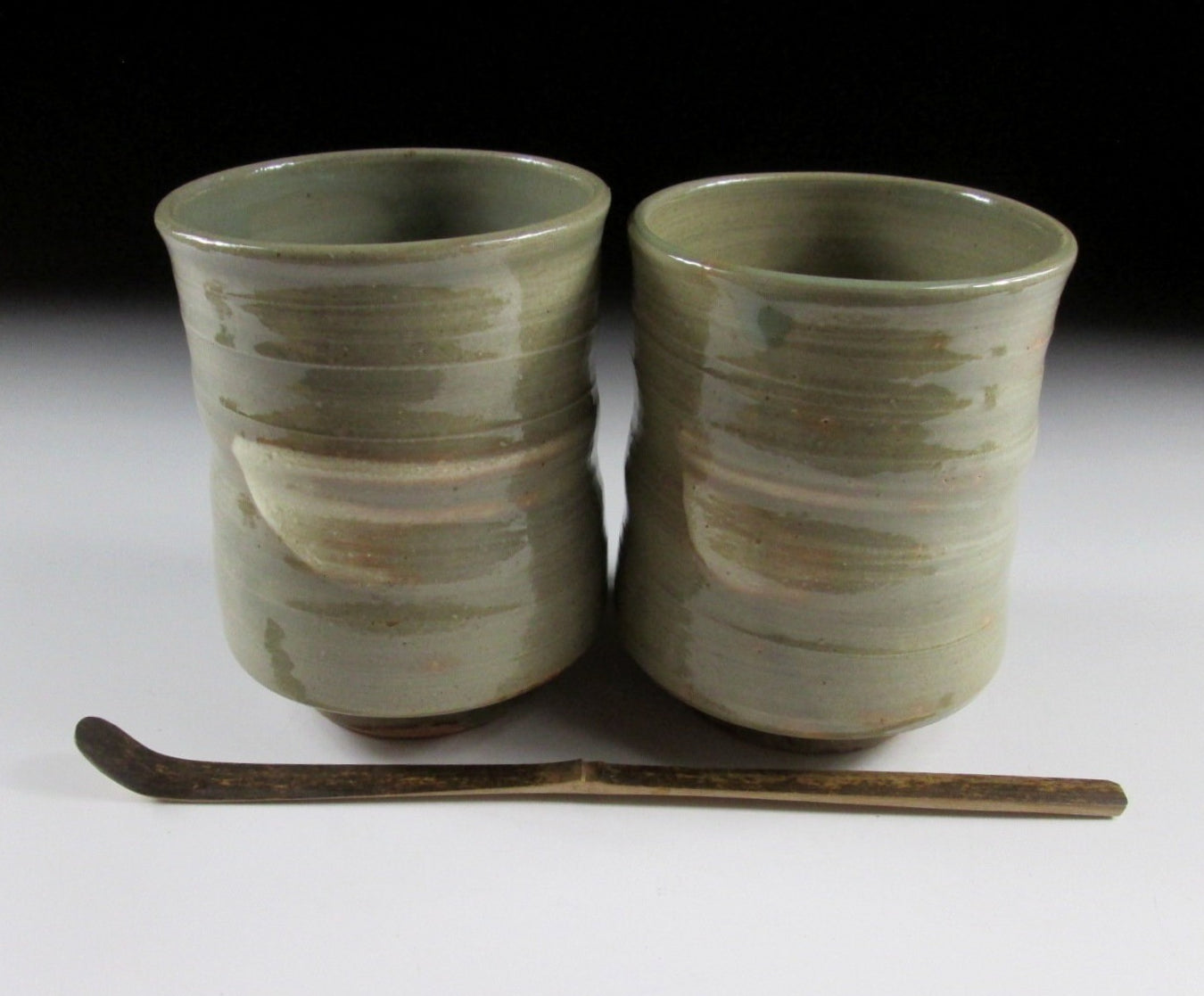 Tsuchiya Mikio III Fujina-ware Yunomi Tea Cups