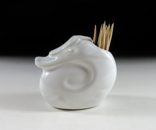 Hakuji Glaze Year of the Dragon Toothpick Holder