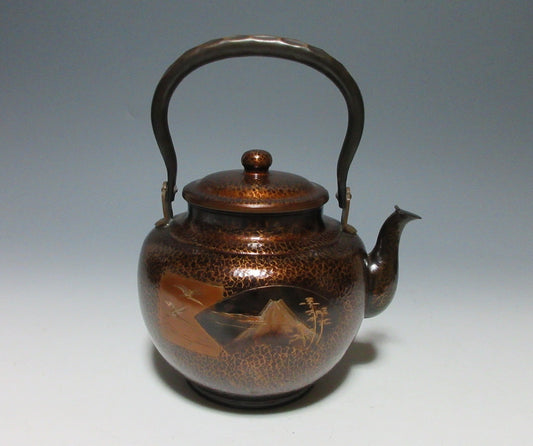 Yamanaka Dou Copperware Suichu Kettle