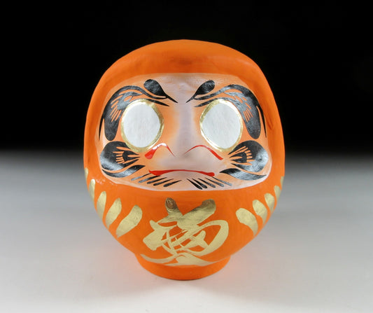 Orange Takasaki Shorinzan Fuku-Daruma