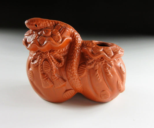 Tokoname Snake Toothpick Holder