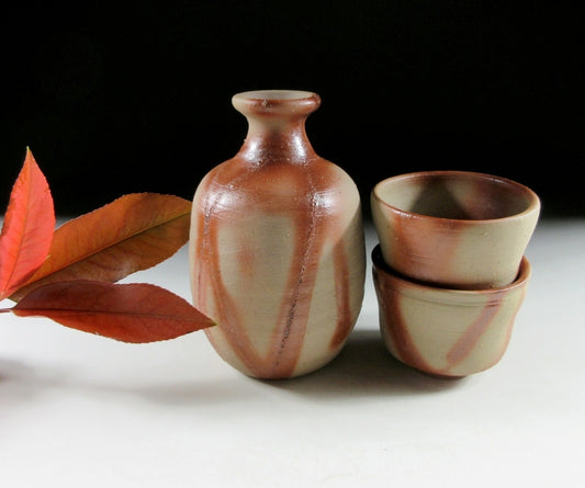 Kataoka Seikan Wood-Fired Sake Set