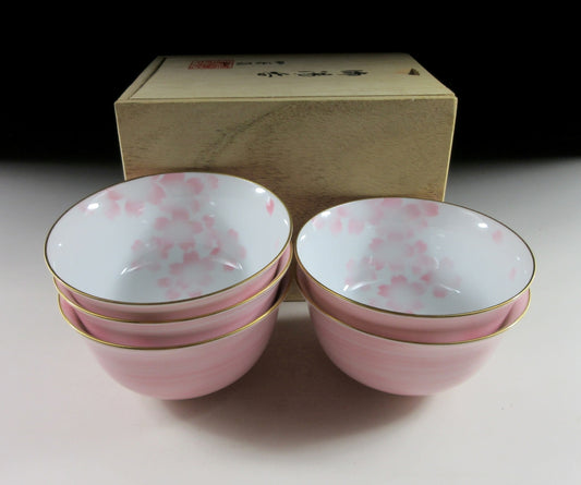 Fukagawa Porcelain Tea Cups