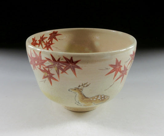 Yagi Kaiho Autumn Chawan