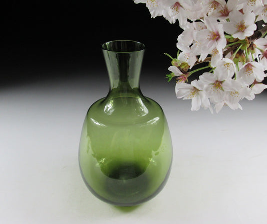 Showa Retro Glass Vase #2