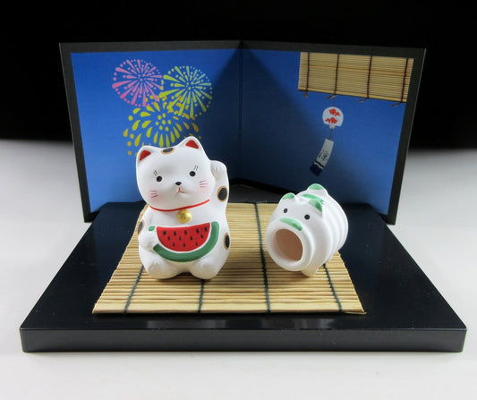 August Maneki Neko Display