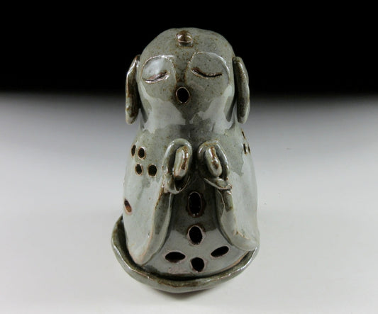 Mashiko-ware Jizo Cone Incense Burner #1