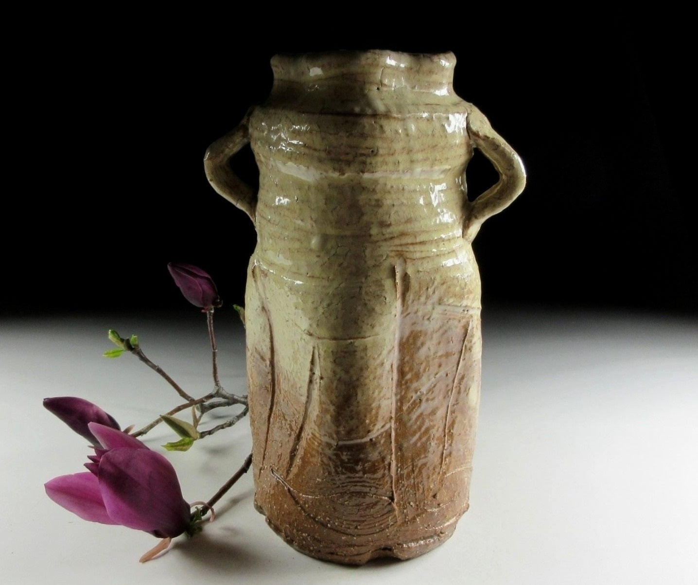 Vintage Hagi-ware Vase