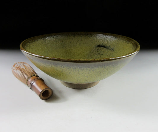 Tanba-ware Soba Glaze Summer Chawan