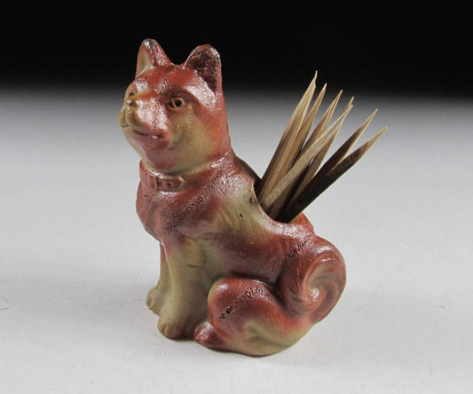 Bizen Year of the Dog Toothpick Holder