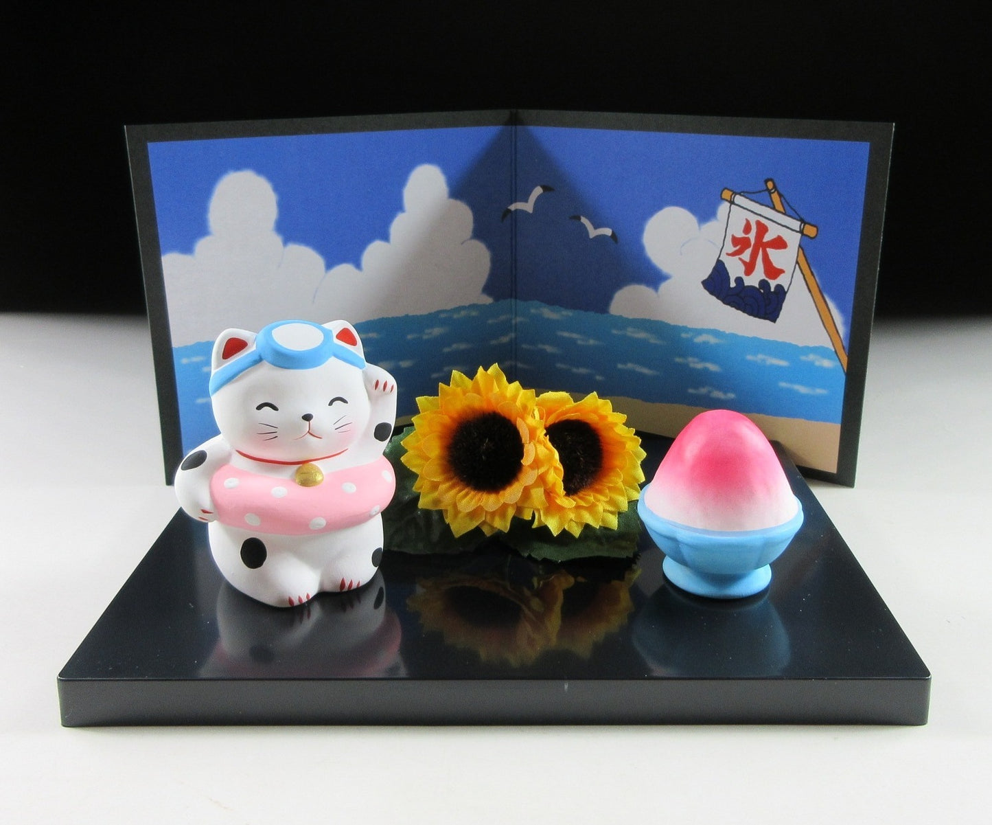 July Maneki Neko Display