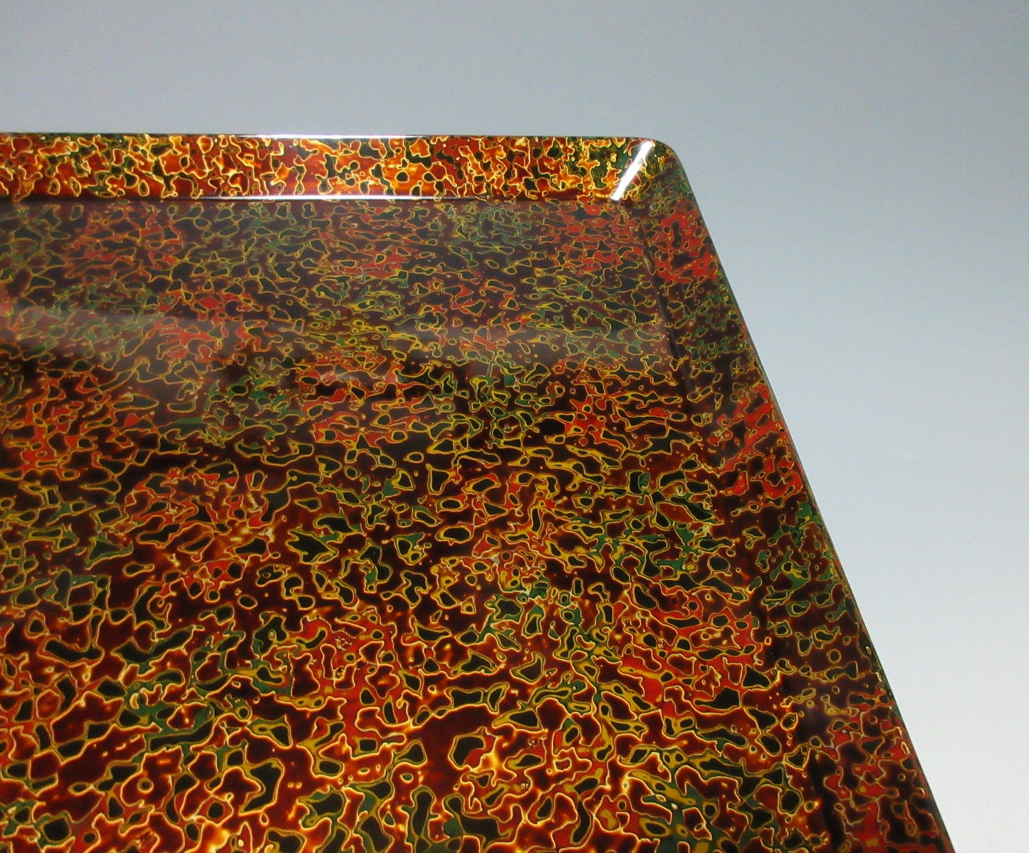 LARGE Tsugaru Lacquerware Tray #1