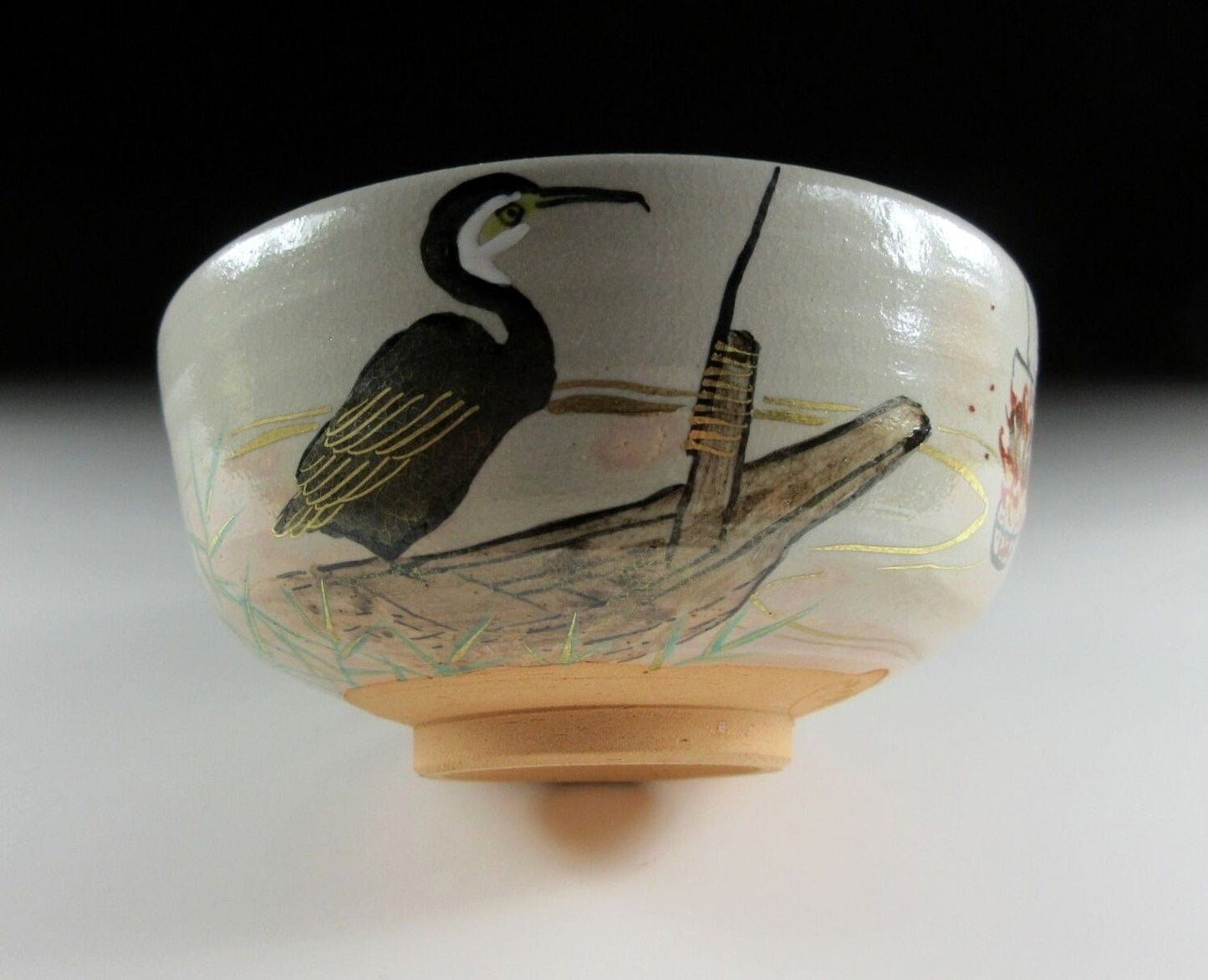 Hashimoto Shiun Cormorant Chawan