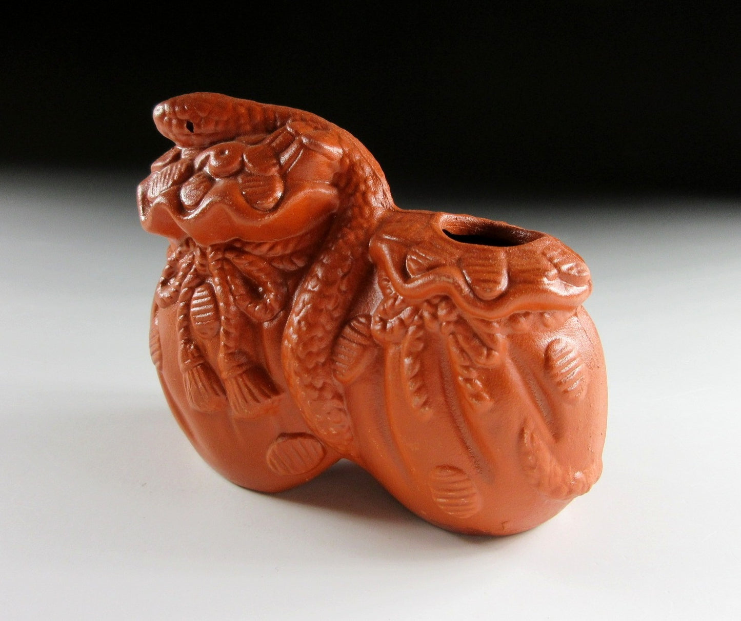 Tokoname Snake Toothpick Holder