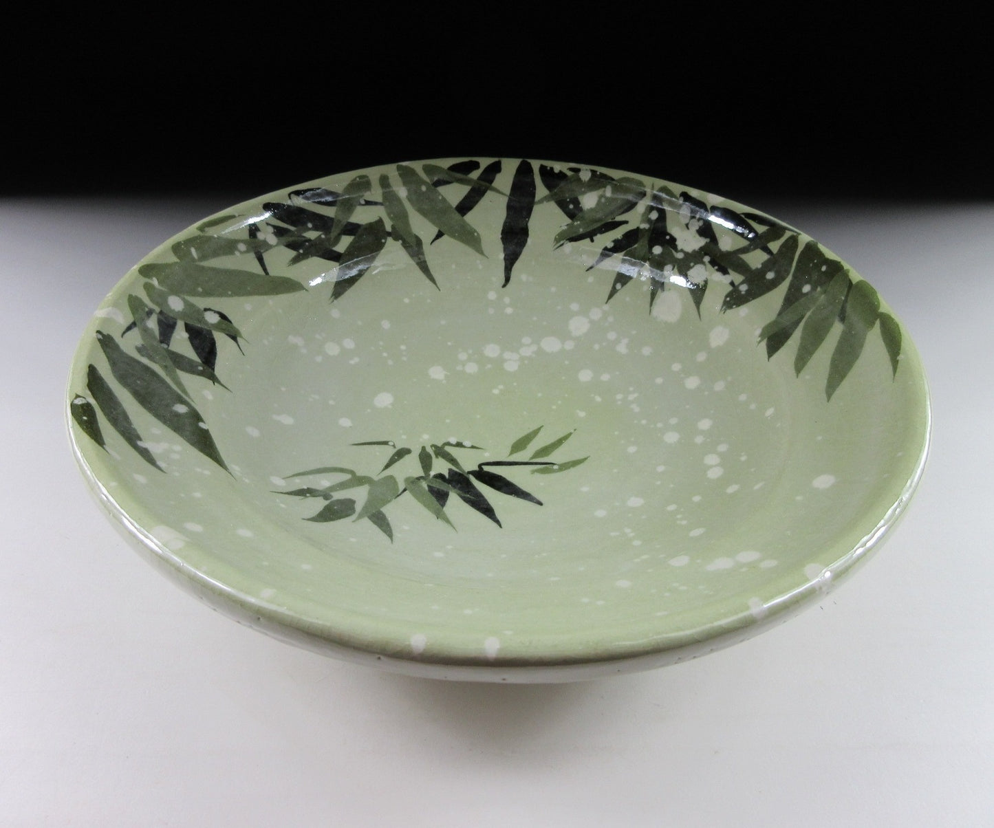 LARGE Yoshimura Rakunyu III 'Yuki Sasa' Bowl