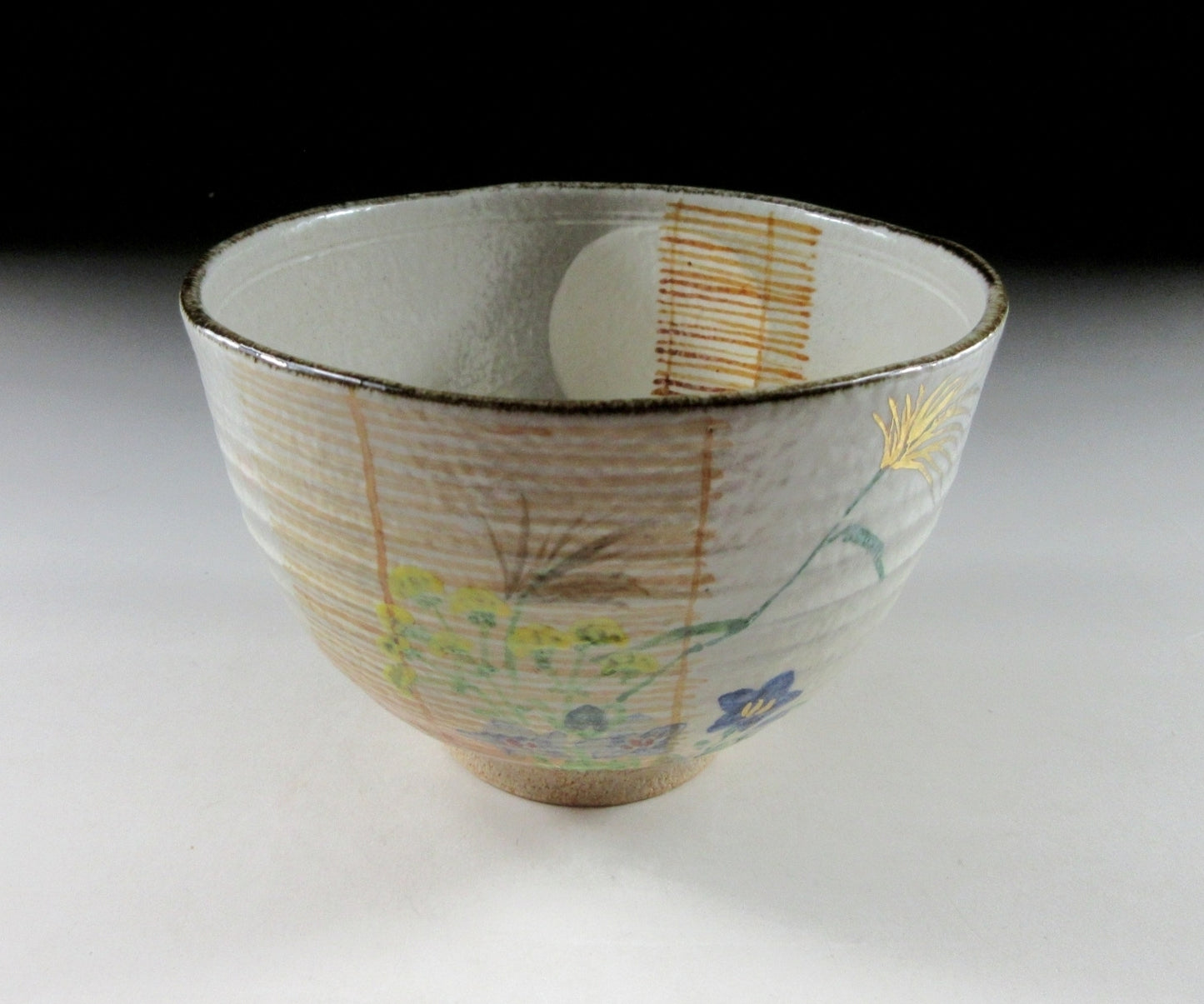 Yoshizo Asami IV Autumn Grass Chawan