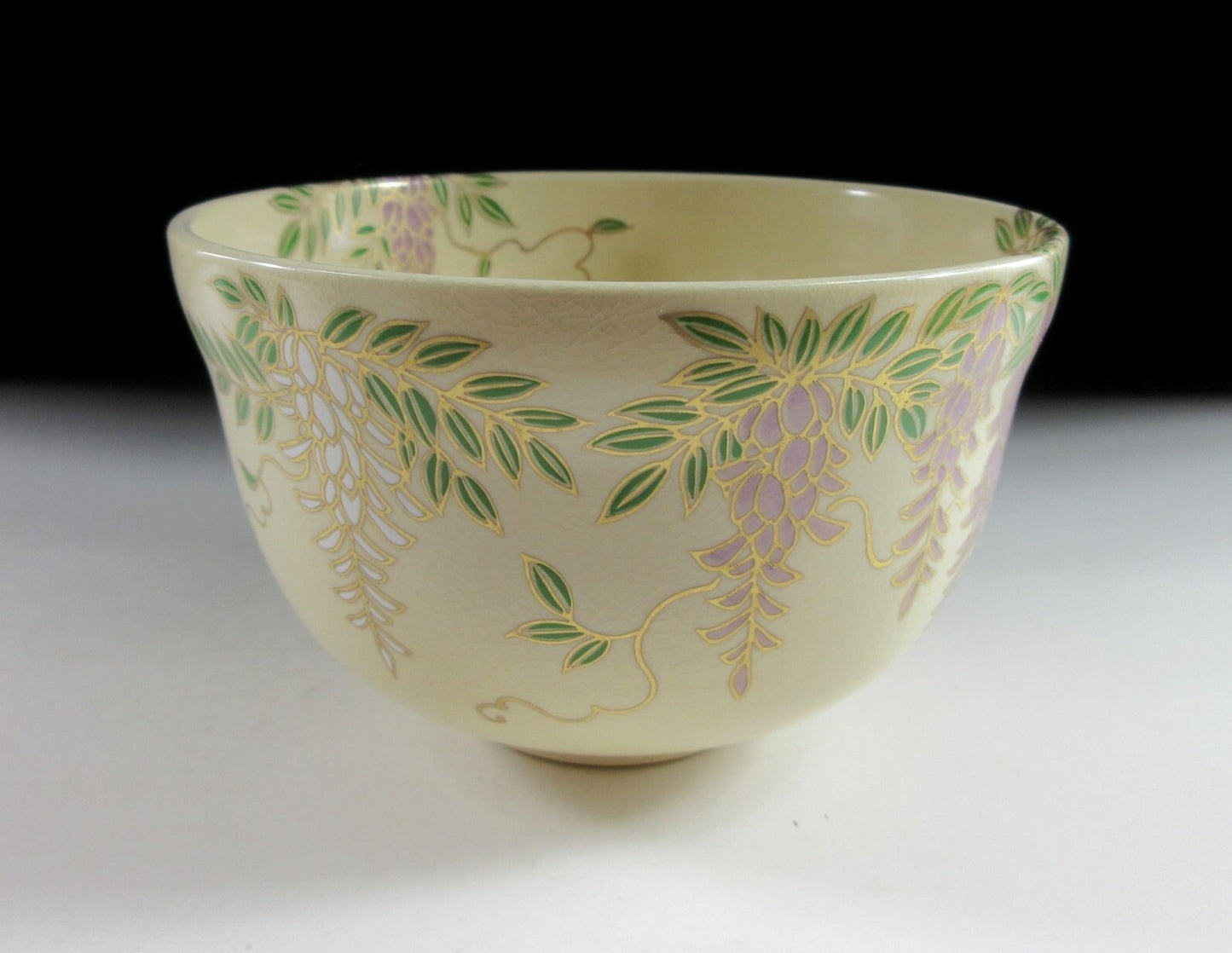 Miyaji Eika Wisteria Chawan