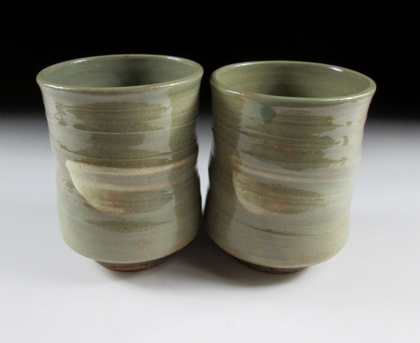 Tsuchiya Mikio III Fujina-ware Yunomi Tea Cups