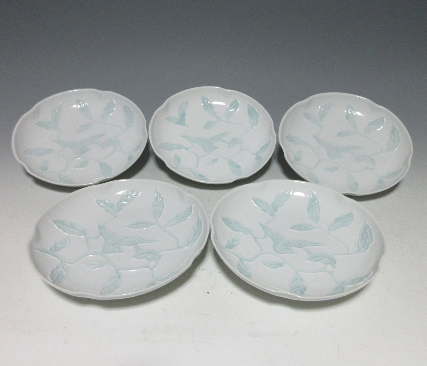 Set of Five Hasami-ware Plates