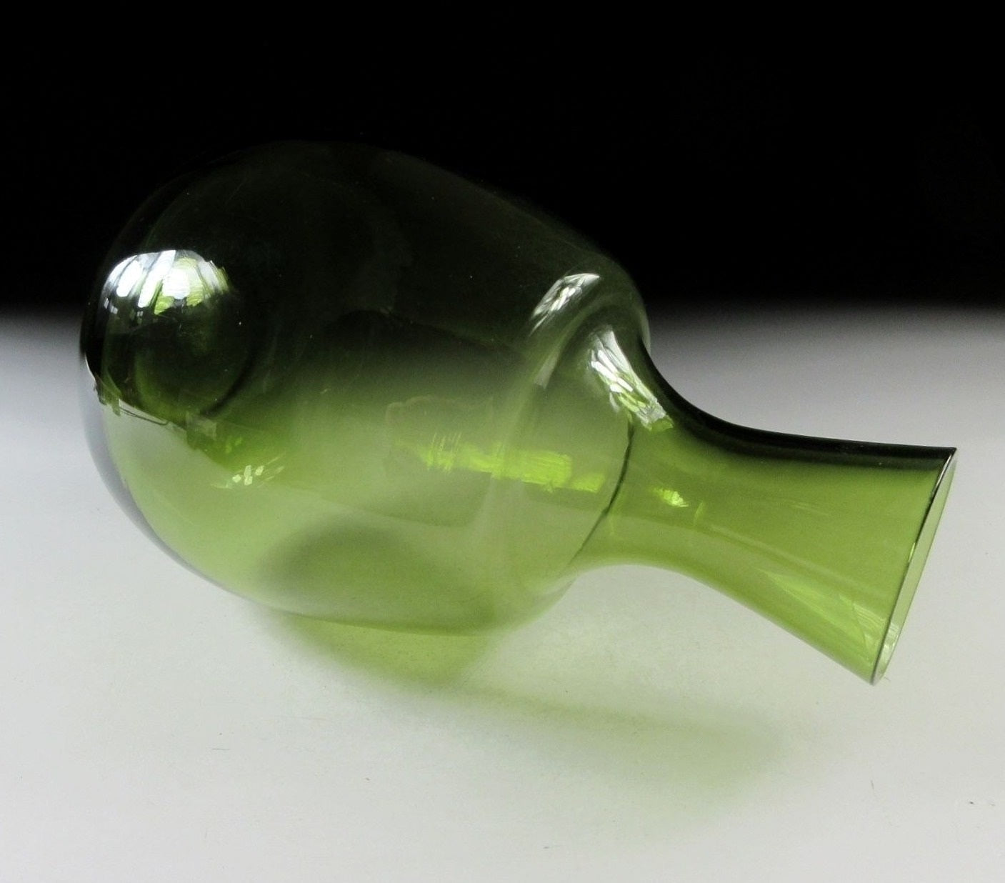 Showa Retro Glass Vase #1