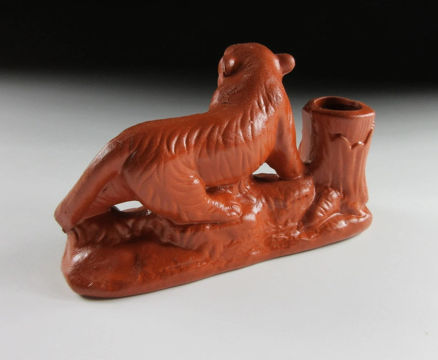 Tokoname Tiger Toothpick Holder