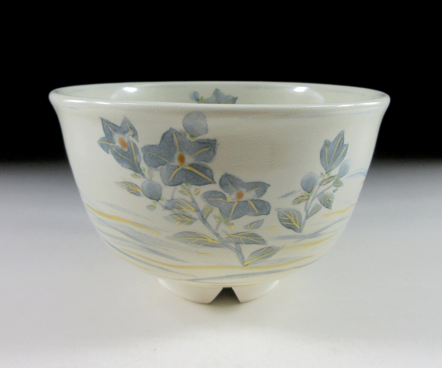 Nakamura Juzan Bellflower Chawan