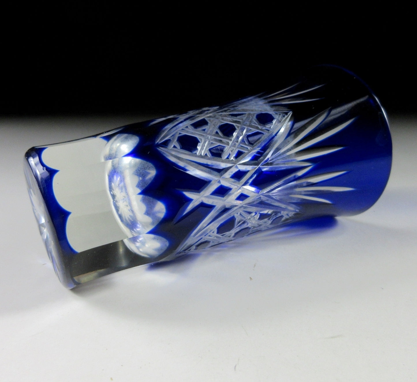 Small Vintage Kiriko Glass