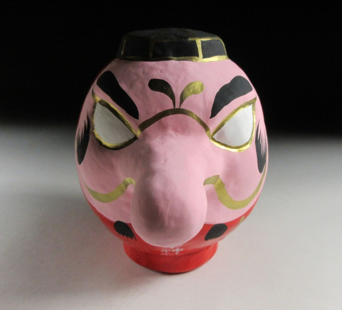 Small Papier Mâché Tengu Daruma