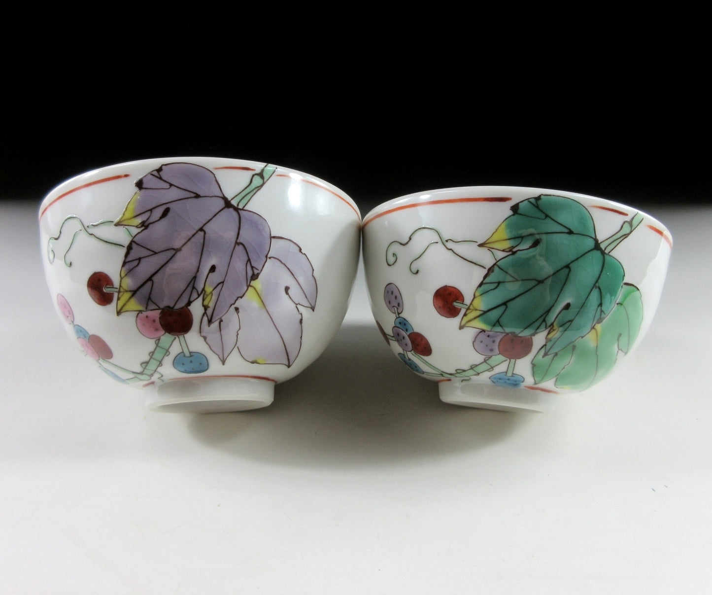 Yasushi Yamachika 'Wild Grape' Bowls