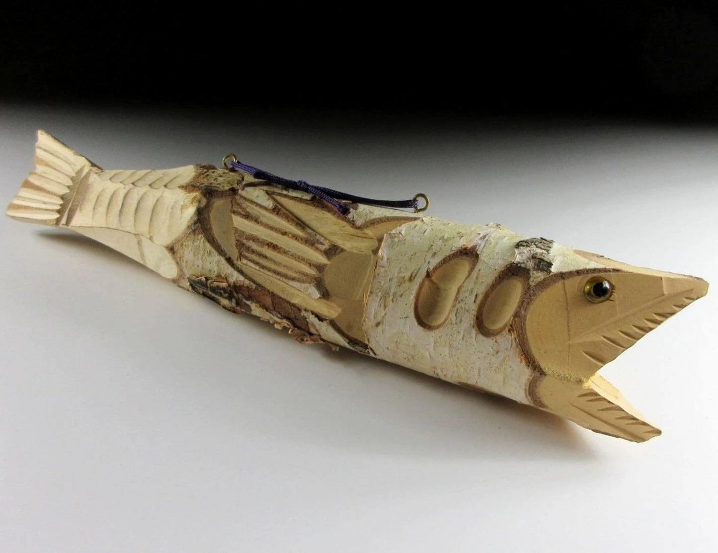 Wooden Fish Ornament #2