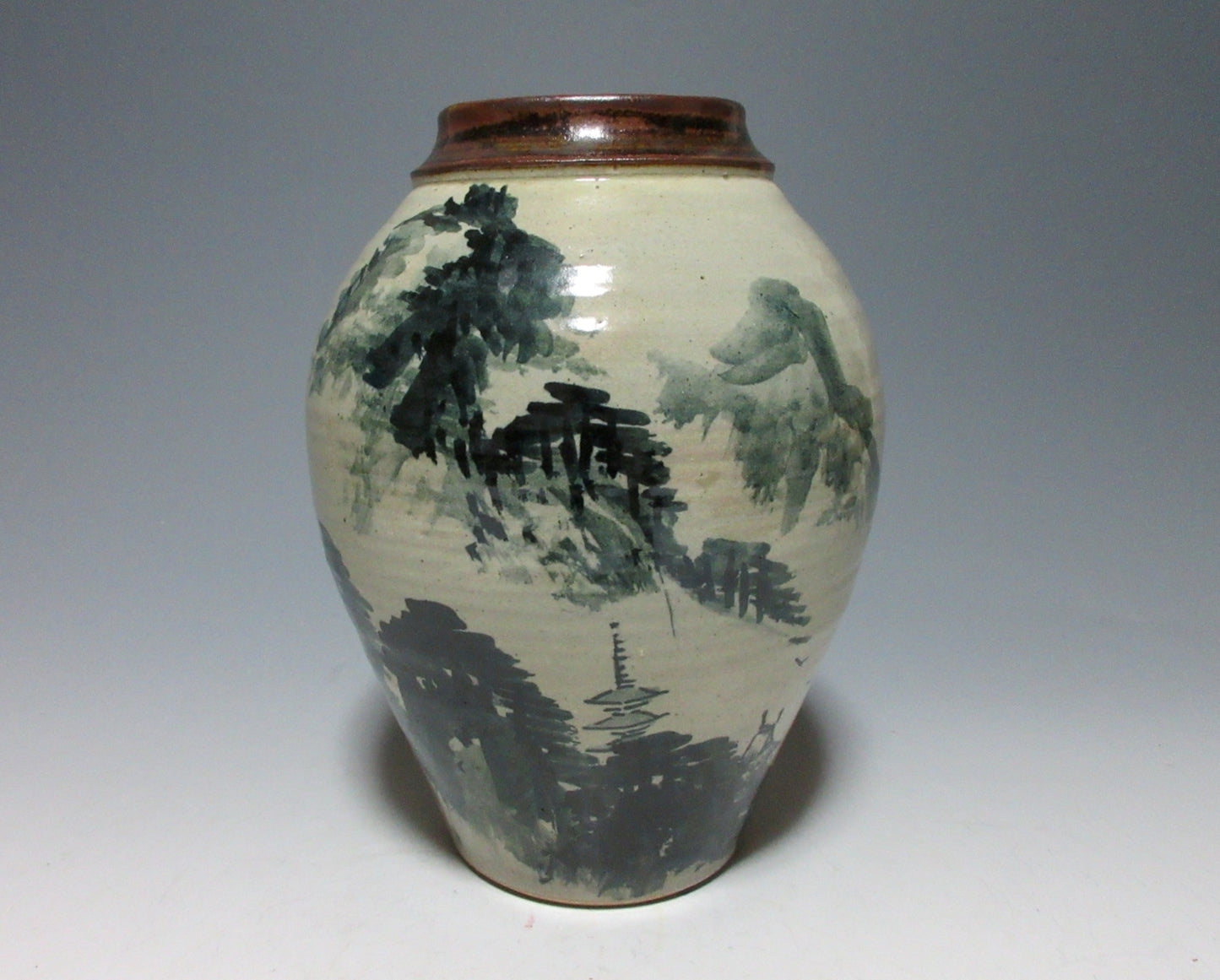 Large Kato Gama Mashiko Vase