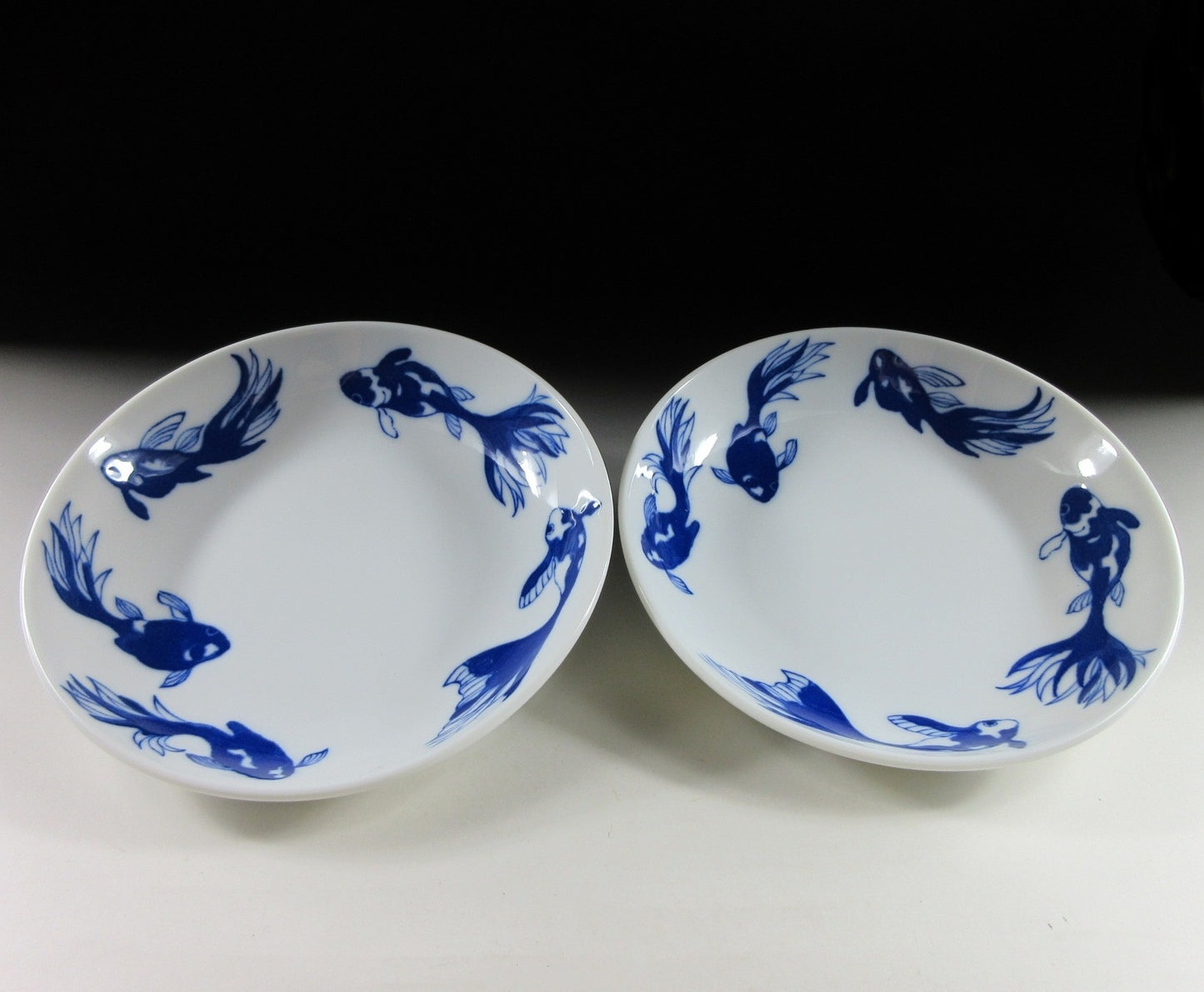 Pair of Mino-ware Kingyo Bowls