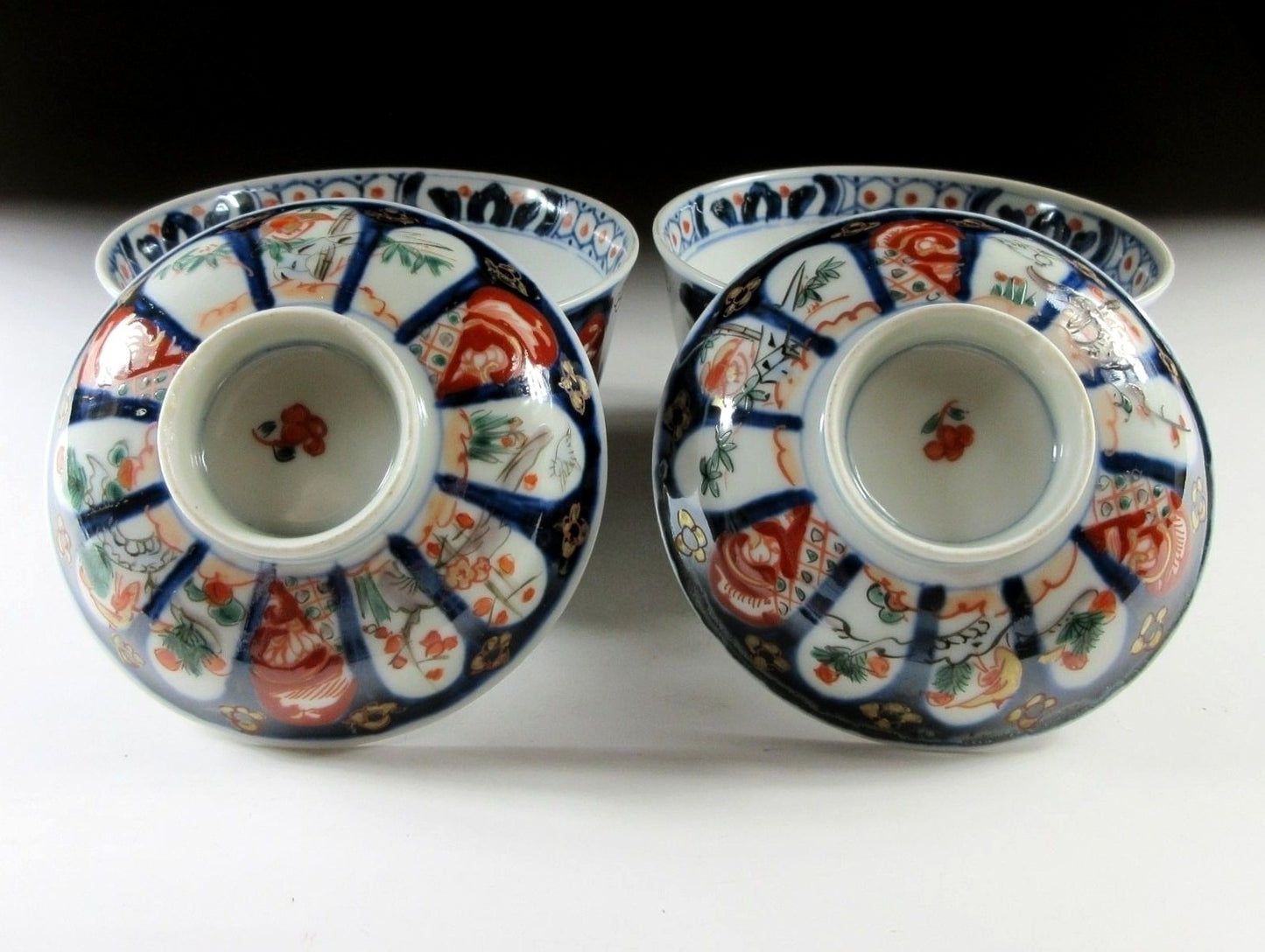 Pair of Antique Imari Bowls