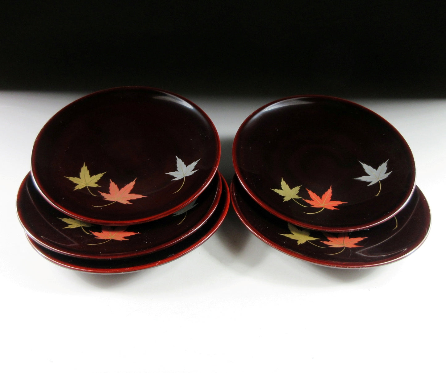 Kato Takeo Aizu-nuri Plates