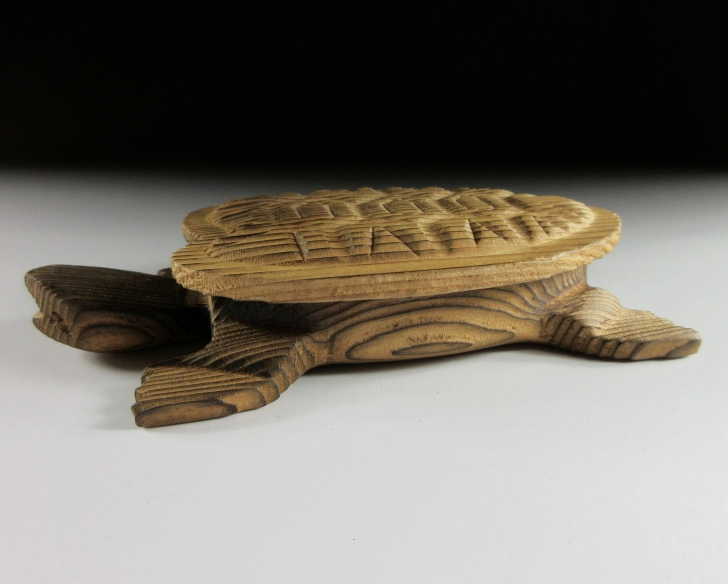 Hand Carved Nezuko Turtle Box