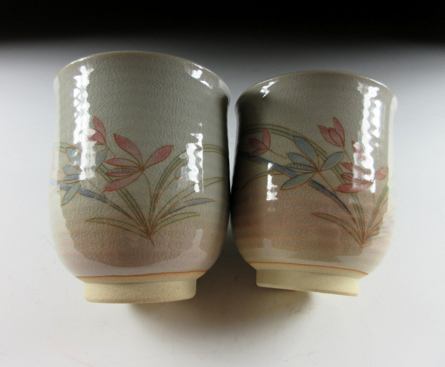 Pair of Hagi-ware Yunomi