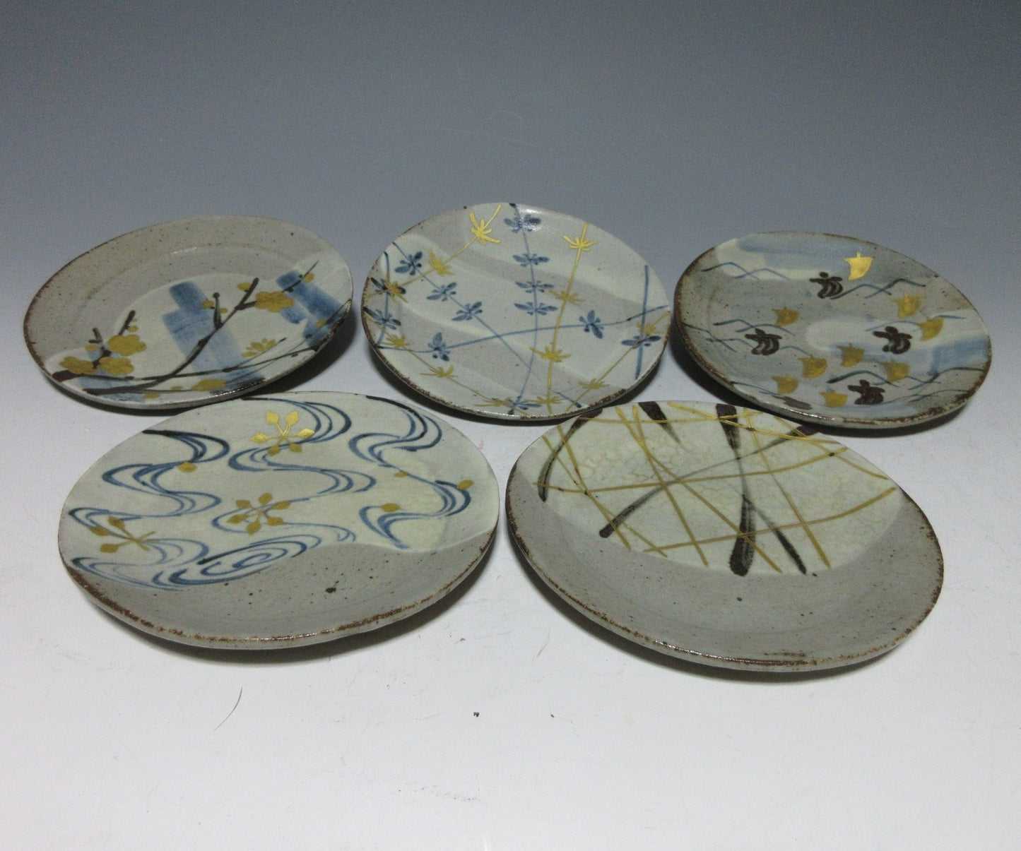 Kobei Gama Mino-ware Plates