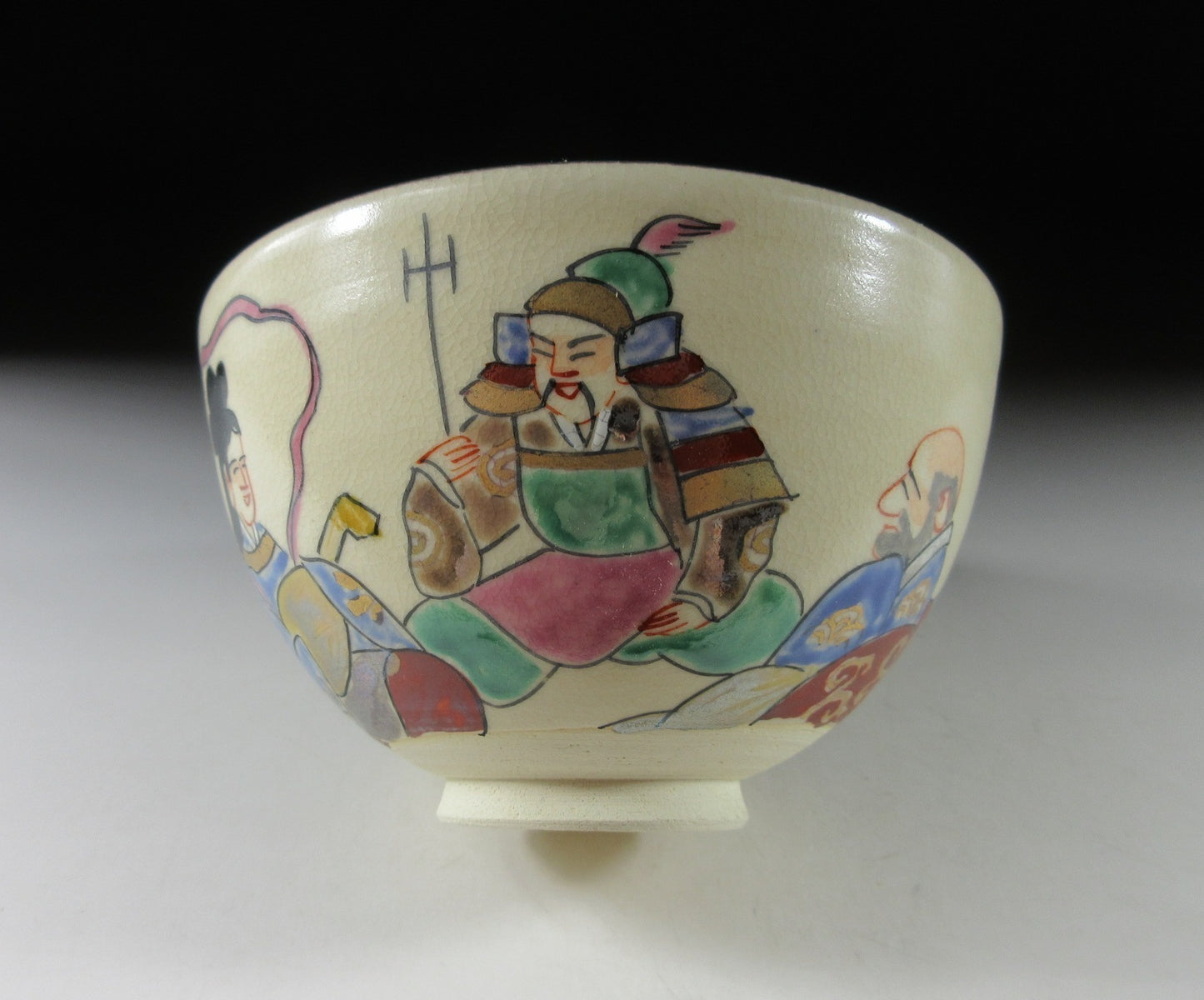 Kyo-ware Shichifukujin Chawan