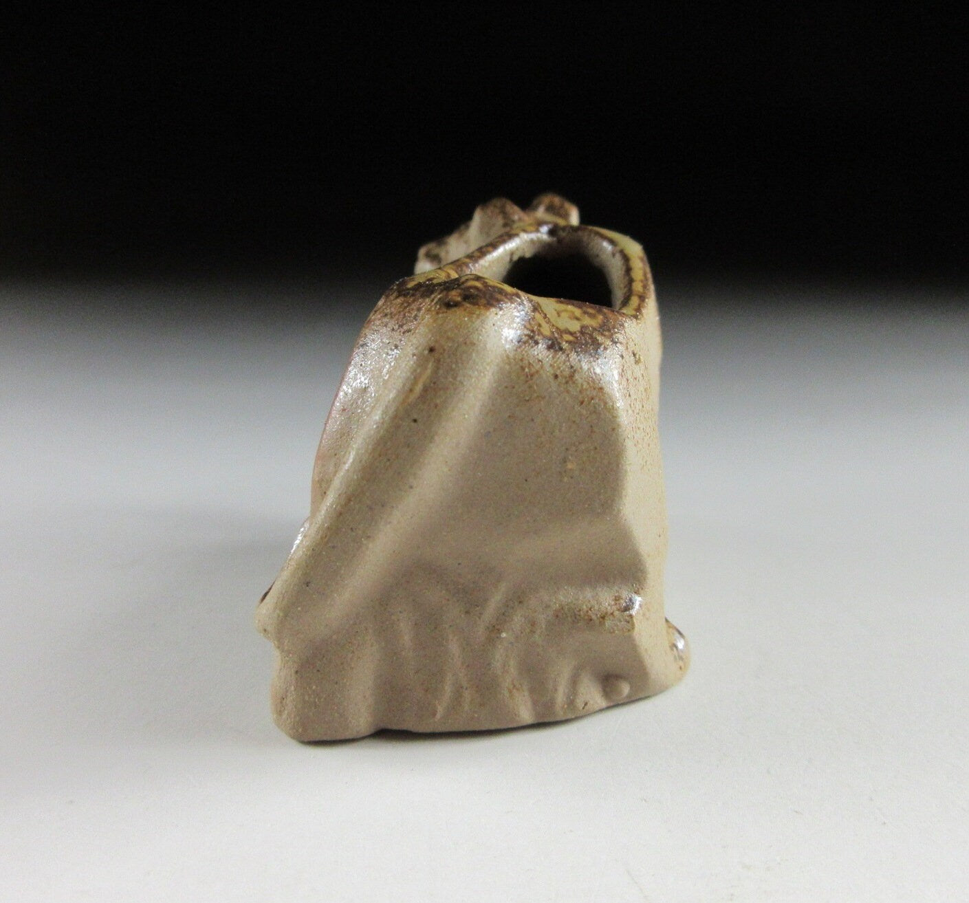 Bizen Tiger Toothpick Holder #1