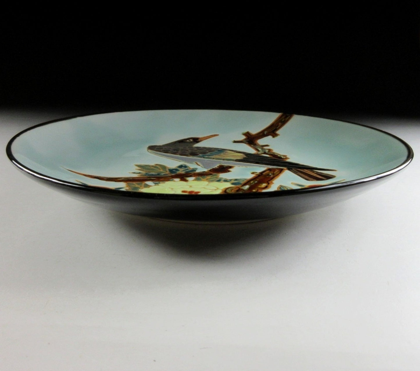 Celadon Glaze Hawk Plate