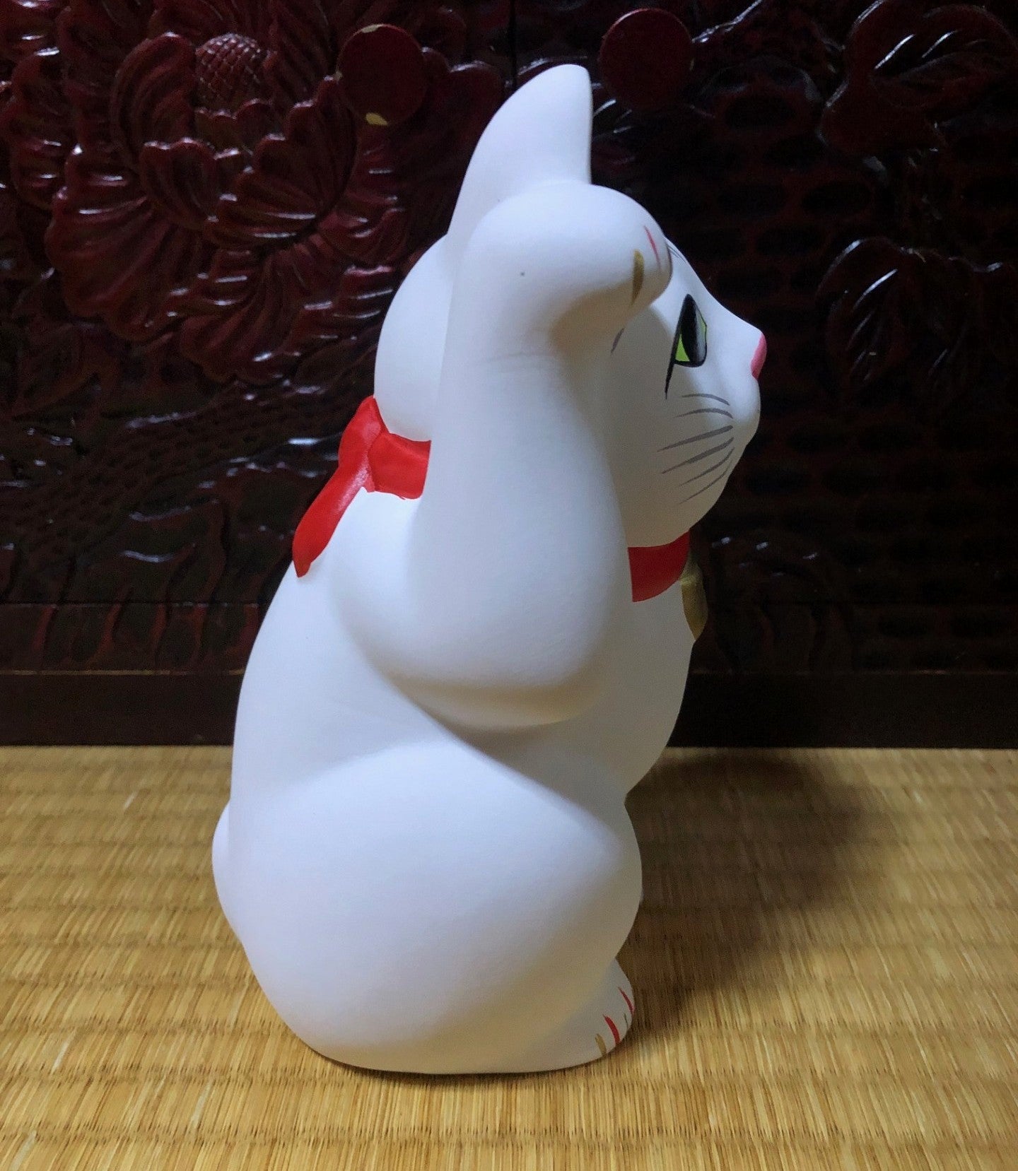 RESERVED - 7.5" Gotokuji Temple Maneki Neko