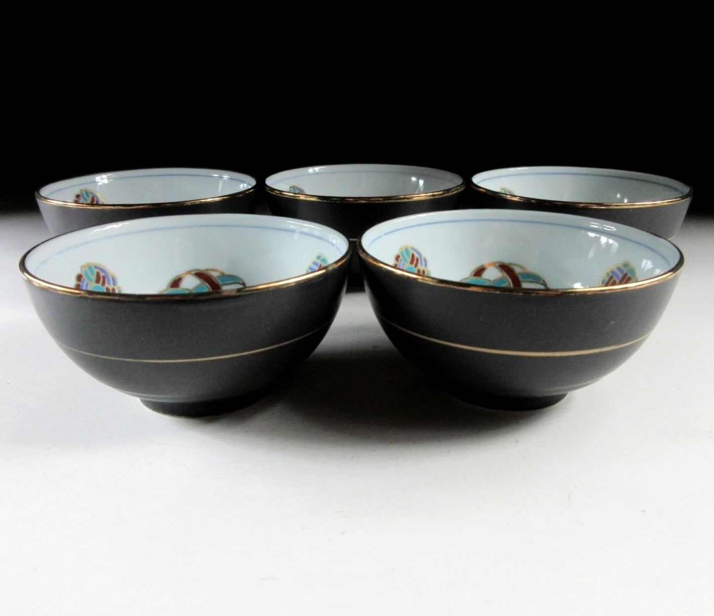 Kutani Temari Sencha Tea Cups